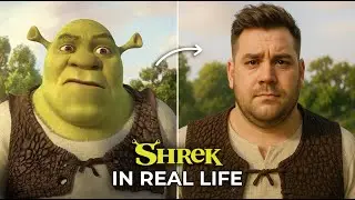 SHREK Characters IN REAL LIFE | AI Art Transformation