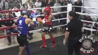 Joseph Chavez vs Yannick Krapp.Liga Peruana de MT. Alto Per&uacute; vs Knockstar.