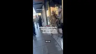Crowd confronts federal agents at MN pizza restaurant