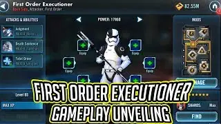 First Order Executioner Gameplay Unveiling! | Star Wars: Galaxy of Heroes