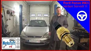 ►Ford Focus MKI◄ Verliert Servo&ouml;l?! [Druckschalter tauschen] ◢WERKSTATT-TV◣