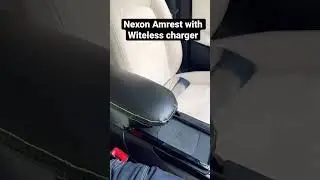 Armrest for TATA Nexon with Mobile holder  