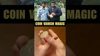 Coin Vanish Magic #shortvideo #Vickykrish #magician #shorts