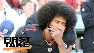 Colin Kaepernick Is A 'True Patriot' | First Take | April 20, 2017 | First Take | April 20, 2017