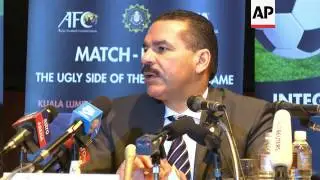 Interpol chief on football match fixing suspect detained in Italy