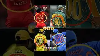 mysterious Jersey numbers. part 1 😱😱😱 #cricket #ipl #viral #trending
