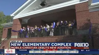 Ribbon-cutting at Mobile Christian School