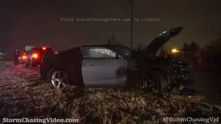 New Years Winter Storm Hits Oklahoma, City OK - 1/1/2021