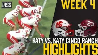 Katy Tigers Triumph in High-Scoring Battle Against Cinco Ranch Cougars