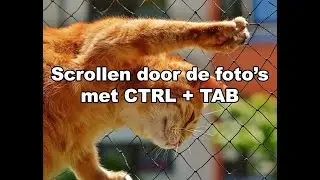 Les 248 Photoshop - Scrollen door de foto's met TAB + CTRL