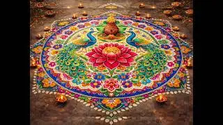 రంగుల్లో దాగిన శుభారంభం | The Meaning of Rangoli Across India 🌸✨