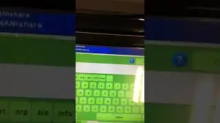 Create Home Screen shortcut on Sharp MFP