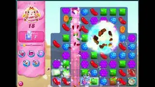 Candy Crush saga - no boosters - level 1618