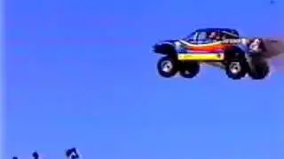 Robby Gordon Big Gap Jump Thanksgiving Glamis 2000 #1