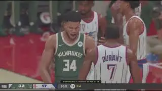 NBA 2K26 Milwaukee Bucks Vs. Rockets