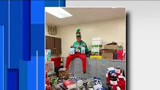 Port Orange high school teacher delivers holiday wishes