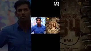 ⭐ Vishal 34 Movie Director and Music 👌🤩#shorts #rrvlogs #movieupdate