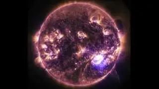 The Sun Provides Holiday Lights (X1.8-class solar flare)