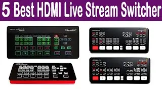 Top 5 Best HDMI Live Stream Switcher In 2020 | Best ATEM Mini HDMI Live Stream Switcher