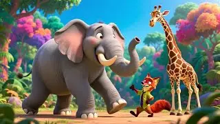 Counting Jungle Safari 1 to 10 with Wild Animals for Kids | Nursery Rhyme, Baby Songs & Toddler