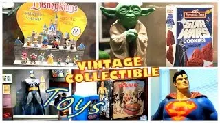 BATMAN, SUPERMAN, DISNEY KINGS & STAR WARS || Vintage Collectible Toys! (Geppi's Museum, MD)