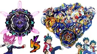 VARIANT LUCIFER vs VALTRYEKS VALKYRIES EVOLUTION GEN BEYBLADE BURST SPARKING  ベイブレードバースト超王