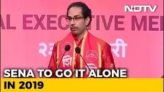Shiv Sena to go solo in 2019 Lok Sabha, Assembly Elections