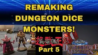 Remaking Yugioh Dungeon Dice Monsters! Part 5: The Dungeon Tiles | Yu-Gi-Oh DIY!