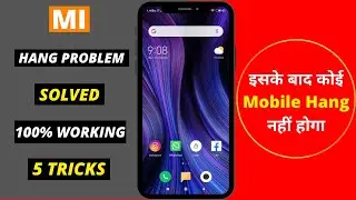 💥💥 Redmi Note 7 Hang Problem Solution 2021 | 5 Settings | Heating, Slow Mobile Problem Fix in Hindi