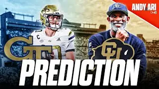 PICKING Georgia Tech Yellow Jackets at Colorado Buffaloes | College Football Week 1 PIcks