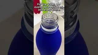 Which bottle do you think will be the hottest or coolest? #musou #science #experiment #black #japan
