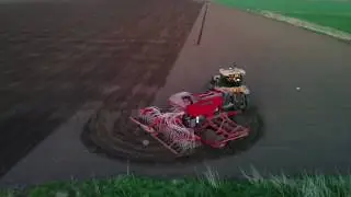 Drilling Vining Peas Goole Fields 2018