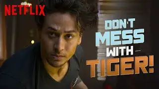Удивительные тренировки по боевым искусствам Тайгера Шроффа | Baaghi | Netflix India