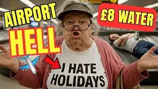 We Interviewed UK Travellers at the Airport&hellip; Here&rsquo;s What They Said ✈️😂 veo 3 Brit humour