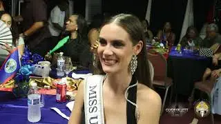 Miss Universe Belize Isabella Zabaneh 2025 - Fundraiser Dance, Los Angeles