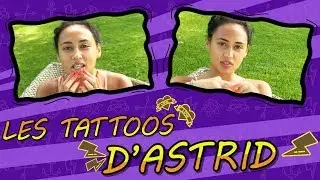 Astrid (Les Anges 10) nous montre un incroyable tatouage !!
