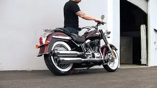 TBR - Harley Davidson Softail Deluxe Comp Series Exhaust System