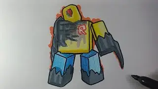 Как нарисовать заброшенного Джона Доу в ROBLOX