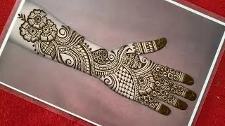 Mahndi design Frand hand ll New Mahndi design easy and beautiful ll Full hand stylish mahndi design 