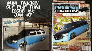 Mini Truckin Magazine Issue 181; Jan 2007