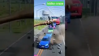 Colorful Small & Giant Car vs Hammer #kidsshorts #toycars #colorfulcars #kidsfun #kidkocraze #viral