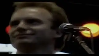 Sting - Message In A Bottle - Artists Against Apartheid (Clapham Common, London - June 28 1986)