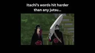 Itachi&rsquo;s Words to Kisame | No One Who Betrays a Comrade Dies Well