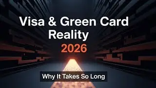 U.S. Visa & Green Card Reality 2026 | Delays, Backlogs & The Truth Applicants Must Know