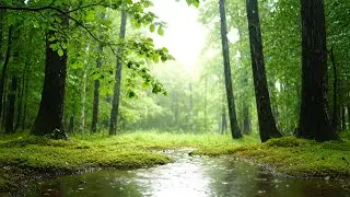 Forest Rain Sounds for Deep Sleep 🌧️🌲 | Relaxing Nature Rain Ambience (No Talking, Static Camera)