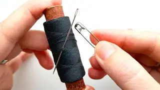 ✂️ How to Thread a Needle in Seconds — You’ll Wish You Knew This Sooner!