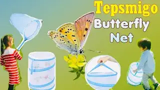 Tepsmigo Butterfly Net Habitat Cage | Unboxing Review