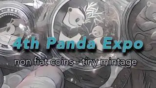 4th Panda Collectors Expo releases from Shanghai Mint including  bimetal gold and silver