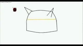 Runescape drag med helm drawing