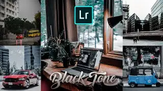 How To Edit Black Tone Preset | Lightroom Mobile Preset | Black Tone Preset